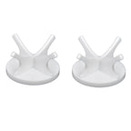 2Pcs Golf Ball Rack High Stability Strong Firmness Simple Baseball Display StandWhite 2 Pieces
