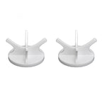 2Pcs Golf Ball Rack High Stability Strong Firmness Simple Baseball Display StandWhite 2 Pieces