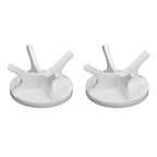2Pcs Golf Ball Rack High Stability Strong Firmness Simple Baseball Display StandWhite 2 Pieces