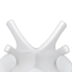 2Pcs Golf Ball Rack High Stability Strong Firmness Simple Baseball Display StandWhite 2 Pieces