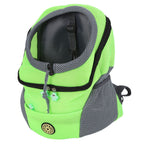 Pet Knapsack Ventilation Comfort Spacious Environmental Protection Nice Appearance Dog BackpackS Green