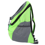 Pet Knapsack Ventilation Comfort Spacious Environmental Protection Nice Appearance Dog BackpackS Green