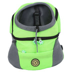 Pet Knapsack Ventilation Comfort Spacious Environmental Protection Nice Appearance Dog BackpackS Green