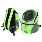 Pet Knapsack Ventilation Comfort Spacious Environmental Protection Nice Appearance Dog BackpackS Green
