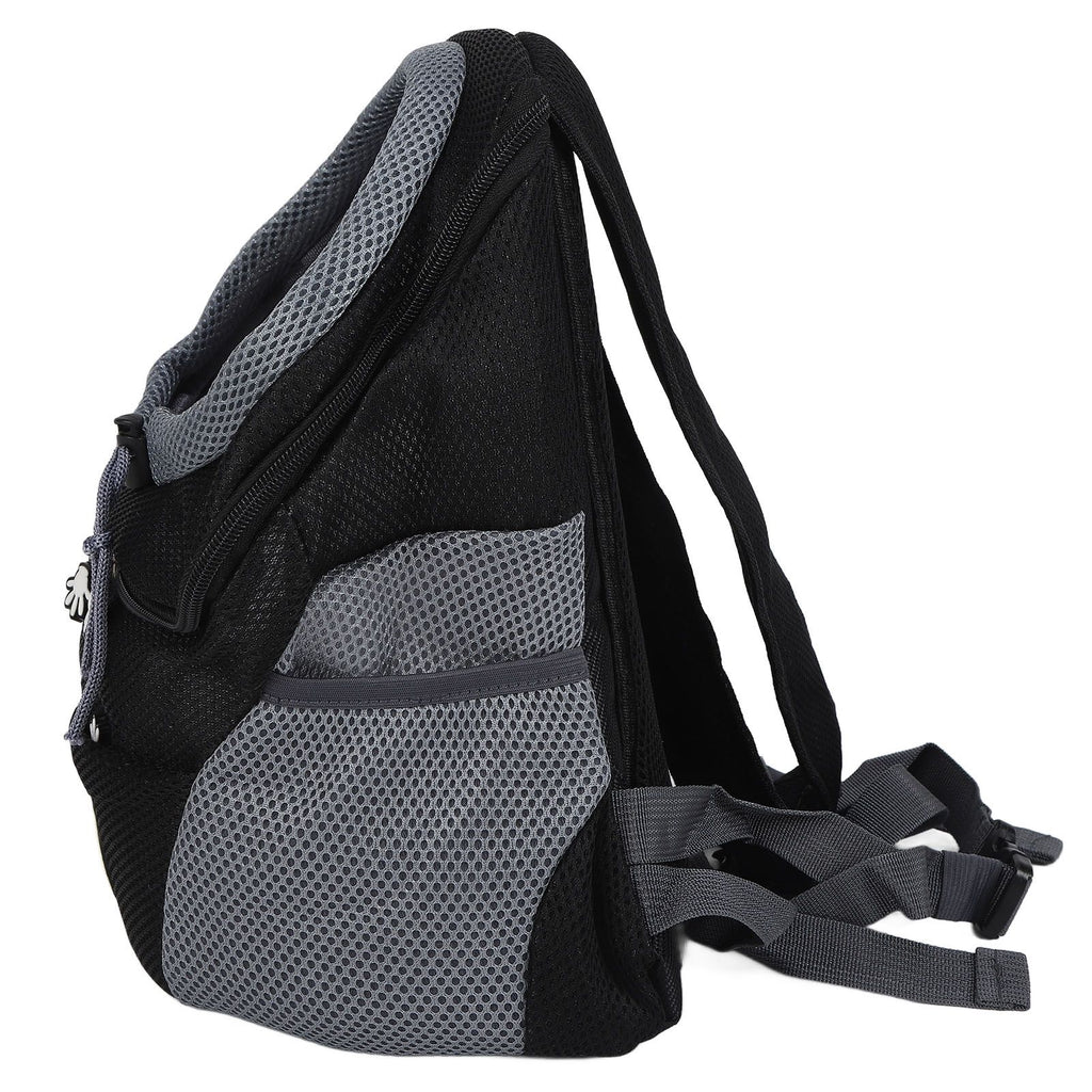 Pet Knapsack Ventilation Comfort Spacious Environmental Protection Nice Appearance Dog BackpackS Black