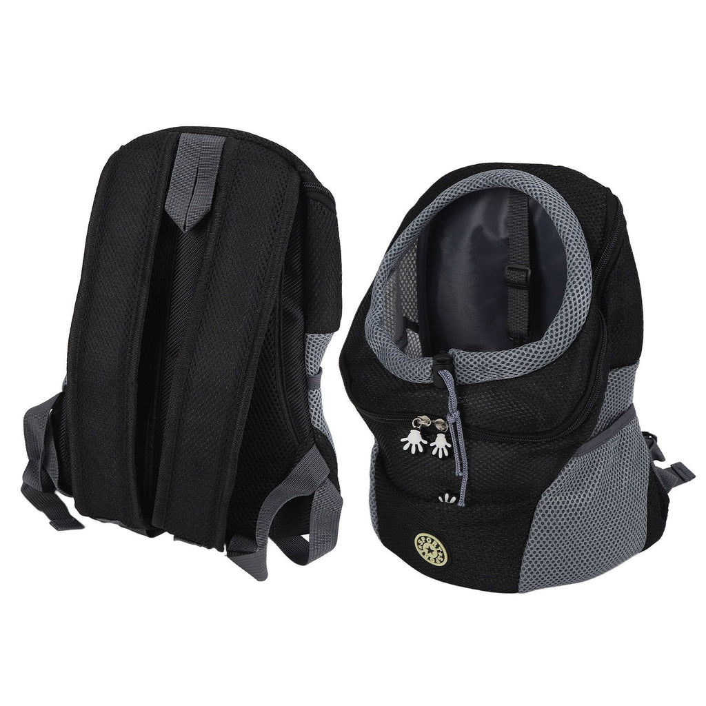 Pet Knapsack Ventilation Comfort Spacious Environmental Protection Nice Appearance Dog BackpackS Black