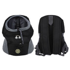 Pet Knapsack Ventilation Comfort Spacious Environmental Protection Nice Appearance Dog BackpackS Black