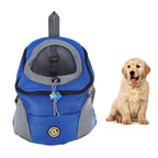 Pet Knapsack Ventilation Comfort Spacious Environmental Protection Nice Appearance Dog BackpackS Blue
