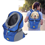 Pet Knapsack Ventilation Comfort Spacious Environmental Protection Nice Appearance Dog BackpackS Blue