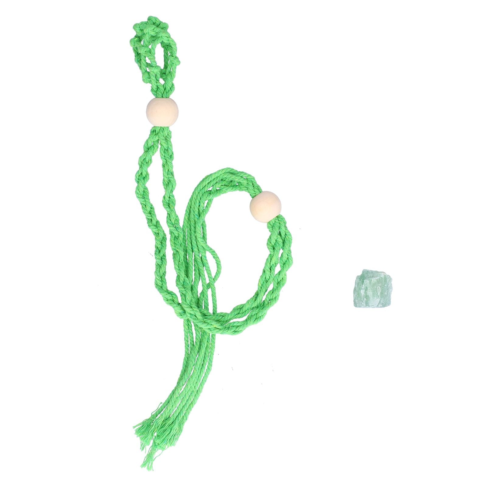 3pcs Net Bag Necklace Empty Stone Holder Rope Replacement Adjustable Necklace Cord for Crystals Quartz Stone HolderGreen