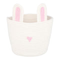 Storage Basket Rugged Lovely Small Bunny Attractive Decorative Home Furnishing Decoration