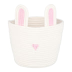 Storage Basket Rugged Lovely Small Bunny Attractive Decorative Home Furnishing Decoration