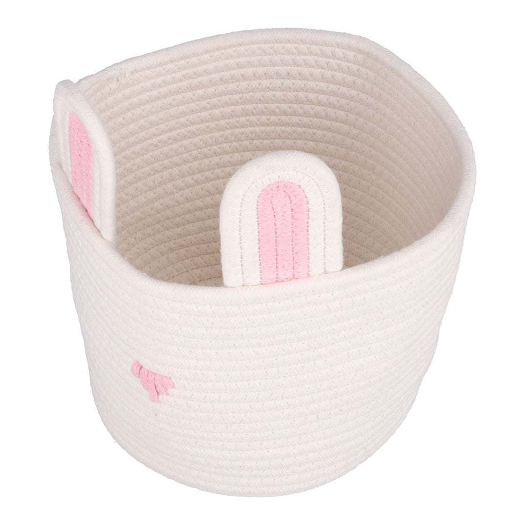 Storage Basket Rugged Lovely Small Bunny Attractive Decorative Home Furnishing Decoration