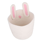 Storage Basket Rugged Lovely Small Bunny Attractive Decorative Home Furnishing Decoration