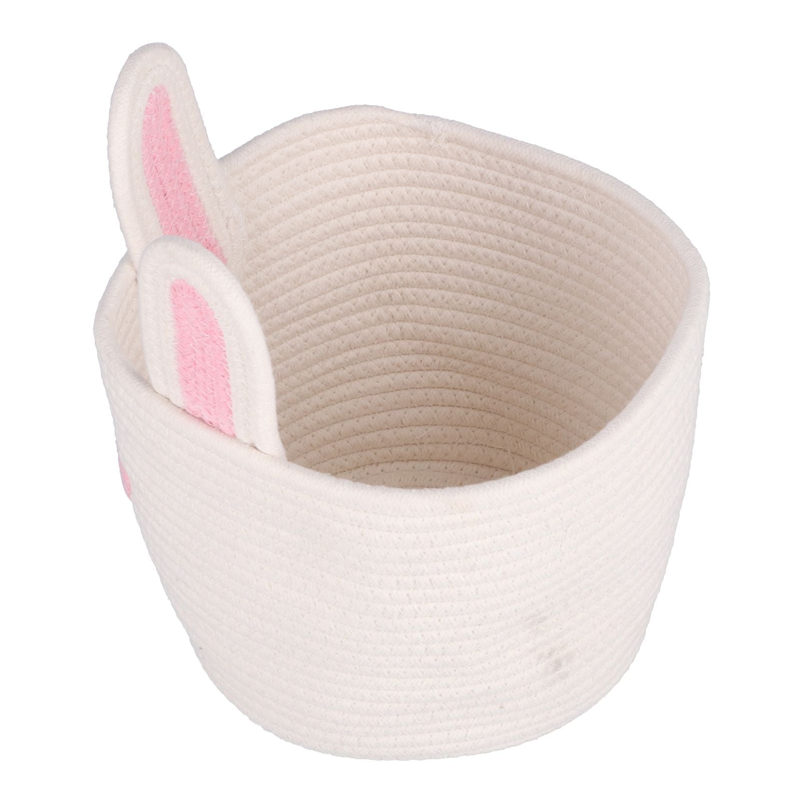 Storage Basket Rugged Lovely Small Bunny Attractive Decorative Home Furnishing Decoration