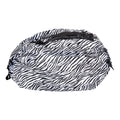 Stylish Reusable Shopping Bag Oxford Cloth Portable Foldable High Capacity Shoulder Bag Waterproof ToteZebra Stripe