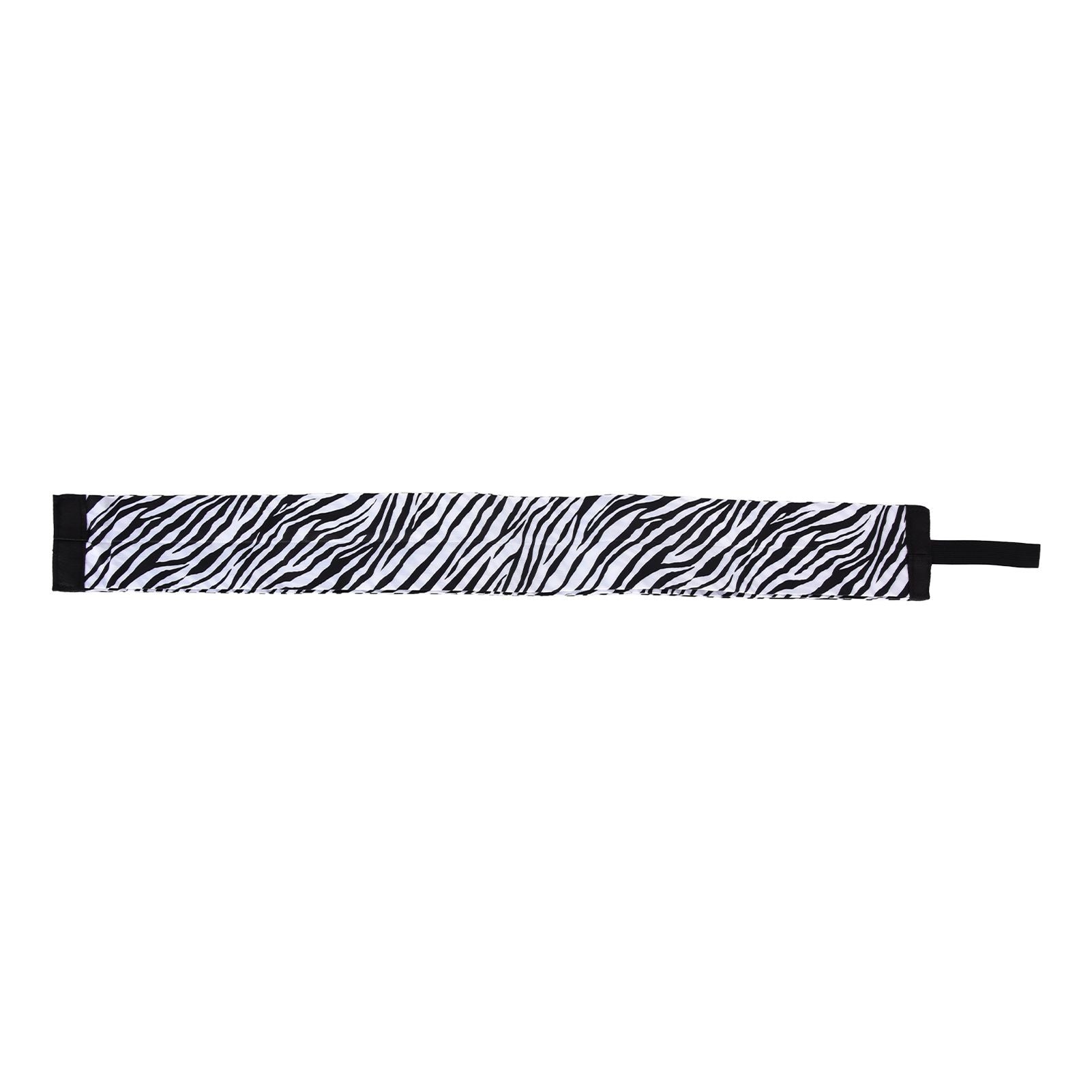 Stylish Reusable Shopping Bag Oxford Cloth Portable Foldable High Capacity Shoulder Bag Waterproof ToteZebra Stripe