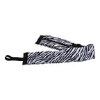 Stylish Reusable Shopping Bag Oxford Cloth Portable Foldable High Capacity Shoulder Bag Waterproof ToteZebra Stripe