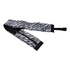 Stylish Reusable Shopping Bag Oxford Cloth Portable Foldable High Capacity Shoulder Bag Waterproof ToteZebra Stripe