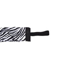Stylish Reusable Shopping Bag Oxford Cloth Portable Foldable High Capacity Shoulder Bag Waterproof ToteZebra Stripe