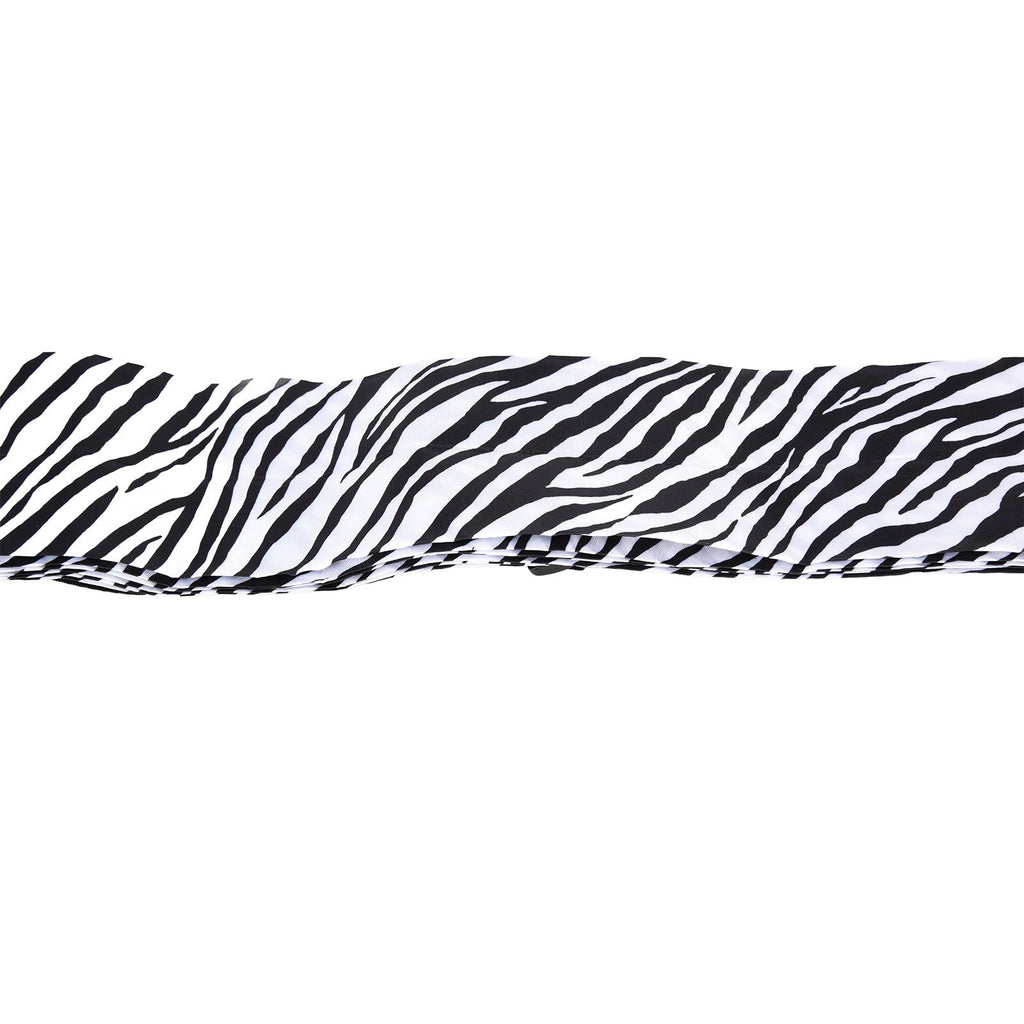 Stylish Reusable Shopping Bag Oxford Cloth Portable Foldable High Capacity Shoulder Bag Waterproof ToteZebra Stripe