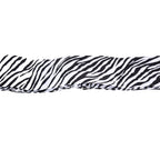 Stylish Reusable Shopping Bag Oxford Cloth Portable Foldable High Capacity Shoulder Bag Waterproof ToteZebra Stripe
