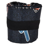 Stylish Shopping Backpacks Foldable Reusable Eco Friendly Grocery Bags for Shopping TravelNavy Blue