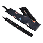 Stylish Shopping Backpacks Foldable Reusable Eco Friendly Grocery Bags for Shopping TravelNavy Blue