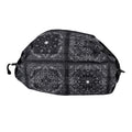 Stylish Shopping Backpacks Foldable Reusable Eco Friendly Grocery Bags for Shopping TravelBlack