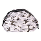 Stylish Shopping Backpacks Foldable Reusable Eco Friendly Grocery Bags for Shopping TravelGrey Camouflage