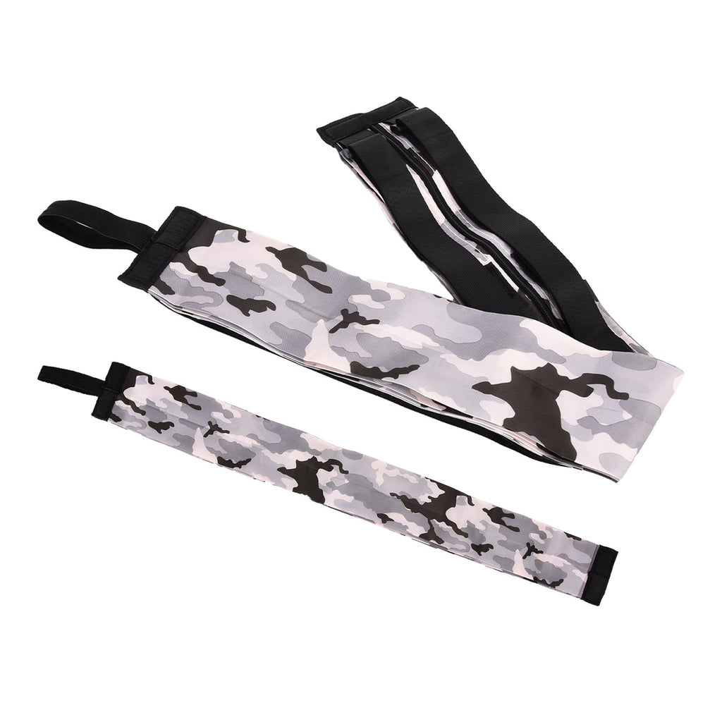 Stylish Shopping Backpacks Foldable Reusable Eco Friendly Grocery Bags for Shopping TravelGrey Camouflage