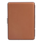 Fashionable Cigarette Case Brushed Aluminum Alloy Business Card Storage Box for Briefcase(Card Coffee Cigarette Box )