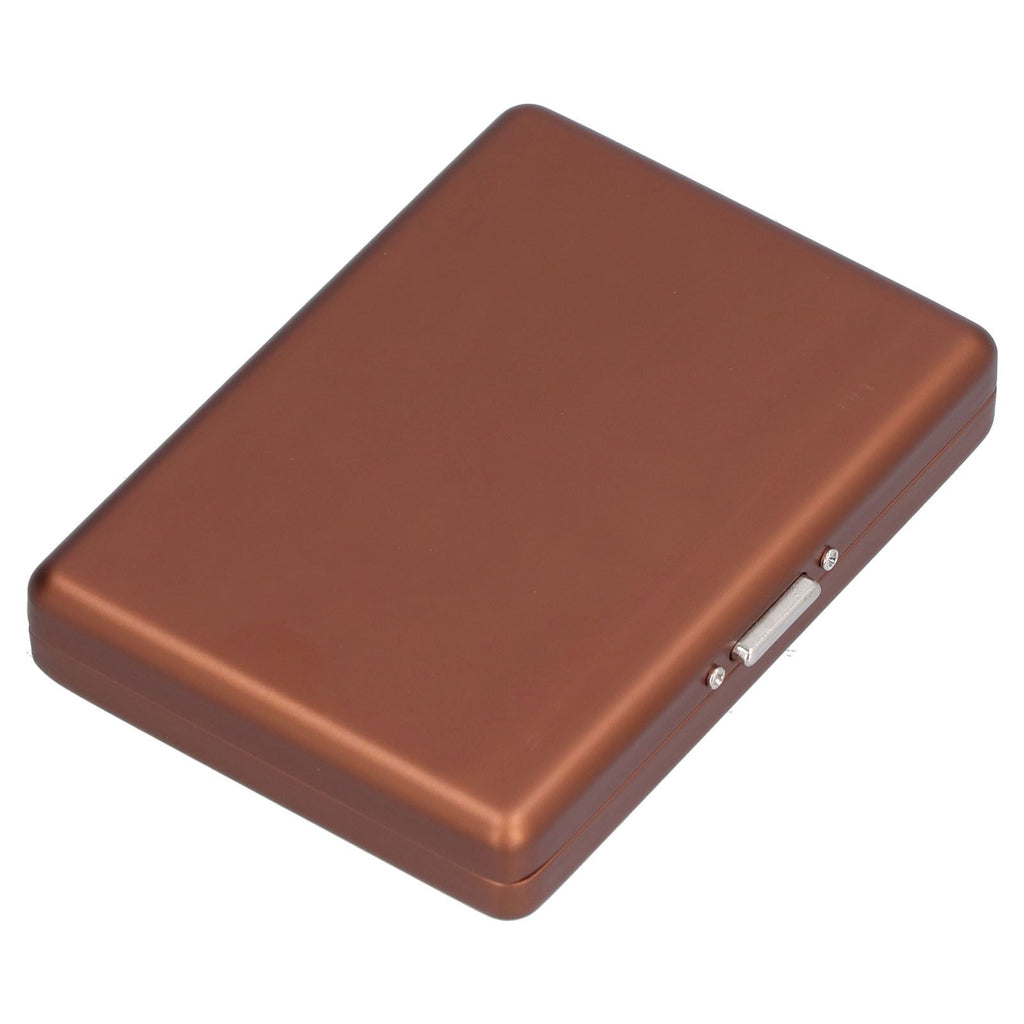 Fashionable Cigarette Case Brushed Aluminum Alloy Business Card Storage Box for Briefcase(Card Coffee Cigarette Box )