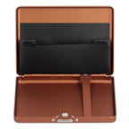 Fashionable Cigarette Case Brushed Aluminum Alloy Business Card Storage Box for Briefcase(Card Coffee Cigarette Box )