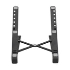 Desk Laptop Stand Foldable Aluminum Alloy Computer Stand Portable Laptop Riser Cooling RackBlack