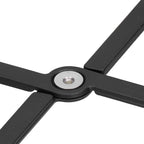 Desk Laptop Stand Foldable Aluminum Alloy Computer Stand Portable Laptop Riser Cooling RackBlack