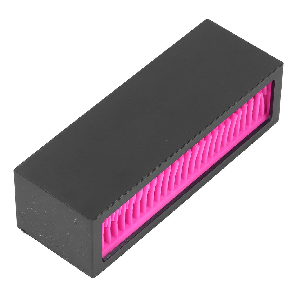 Desktop Storage Box Silicone Cosmetic Organizer Makeup Brush Holder Lipstick StandRose Red