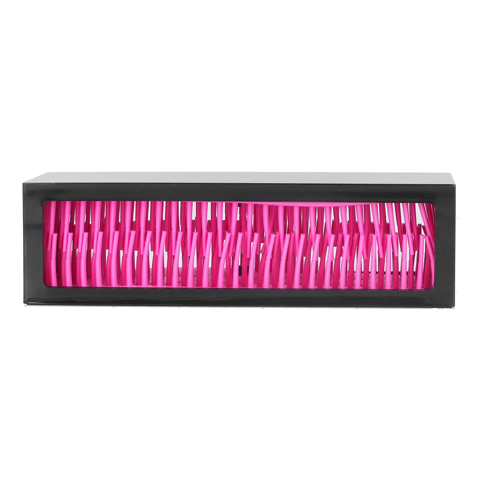 Desktop Storage Box Silicone Cosmetic Organizer Makeup Brush Holder Lipstick StandRose Red