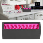 Desktop Storage Box Silicone Cosmetic Organizer Makeup Brush Holder Lipstick StandRose Red