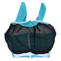 Breathable Horse Mask Universal Adjustable Elastic Mosquito Fly Repelling Veil Cover ProtectorGreen L 80x114x45cm / 31.5x44.9x17.7in