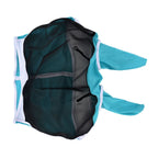 Breathable Horse Mask Universal Adjustable Elastic Mosquito Fly Repelling Veil Cover ProtectorGreen S 71x112x35cm / 28.0x44.1x13.8in