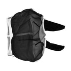Breathable Horse Mask Universal Adjustable Elastic Mosquito Fly Repelling Veil Cover ProtectorBlack L 80x114x45cm / 31.5x44.9x17.7in