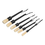 6Pcs/Set Car Detailing Brushes Soft Air Outlet Cleaning Brush for Car Wheels Tire Seat