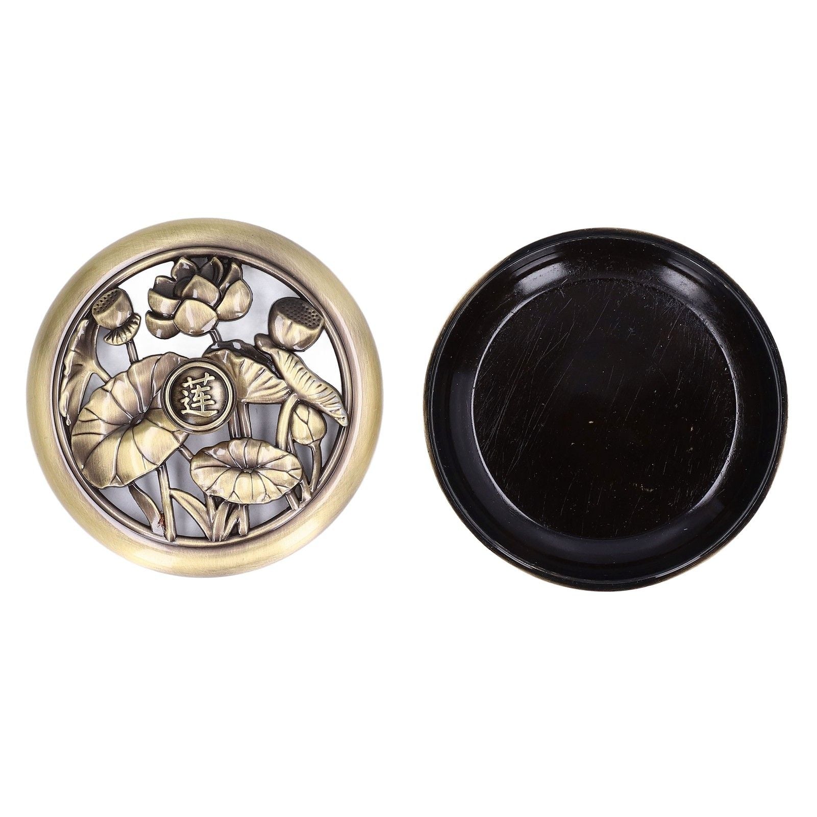 Coil Incense Burner Tray Vintage Incense Bowl Holder Metal Alloy for Living Room Bedroom Office368
