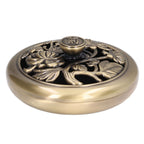 Coil Incense Burner Tray Vintage Incense Bowl Holder Metal Alloy for Living Room Bedroom Office367