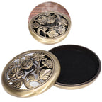 Coil Incense Burner Tray Vintage Incense Bowl Holder Metal Alloy for Living Room Bedroom Office367