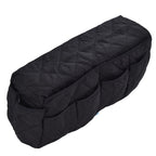Couch Remote Holder Pocket Design Dustproof Waterproof Reasonable Layout Sofa Armrest OrganizersBlack