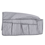 Couch Remote Holder Pocket Design Dustproof Waterproof Reasonable Layout Sofa Armrest OrganizersGrey