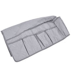 Couch Remote Holder Pocket Design Dustproof Waterproof Reasonable Layout Sofa Armrest OrganizersGrey