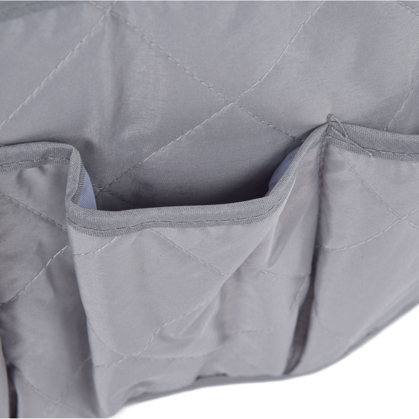 Couch Remote Holder Pocket Design Dustproof Waterproof Reasonable Layout Sofa Armrest OrganizersGrey